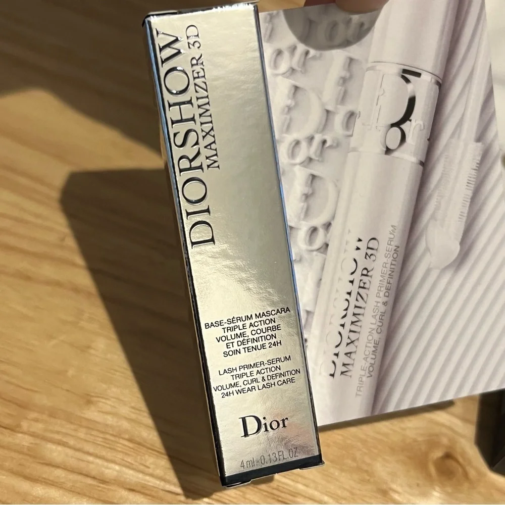 Dior Diorshow Maximizer 3D Base-Serum Mascara and 24H Wear Buildable Mascara Set